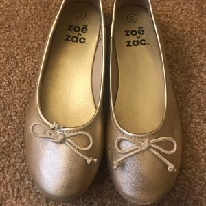 Gold girls Ballet flats - size 2